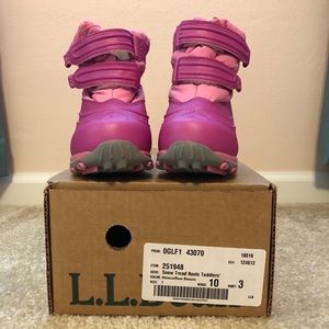 LL Bean Snow Tread Toddler Boots